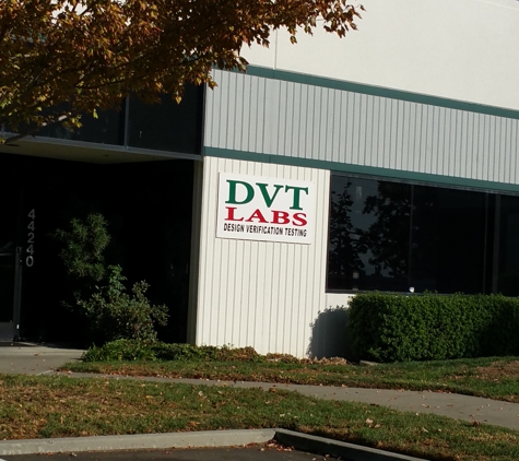 Dvt Laboratories - Fremont, CA. DVT TESTING LABS