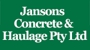 Jansons Concrete & Haulage Pty Ltd - Ready Mix Concrete