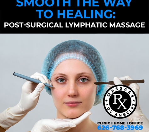 Massage Rx - Burbank, CA. lymphatic massage Los Angeles