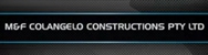 M & F Colangelo Constructions Pty Ltd - Excavation & Earthmoving Contractors