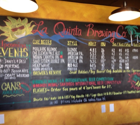 La Quinta Brewing Co - Palm Desert, CA