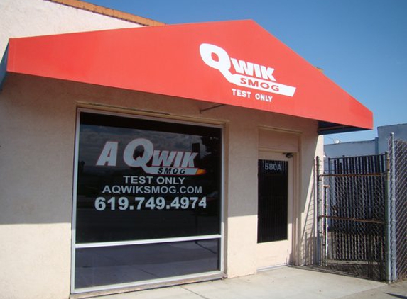 A Qwik Smog - Star Smog Test Only Station 92020 - El Cajon, CA