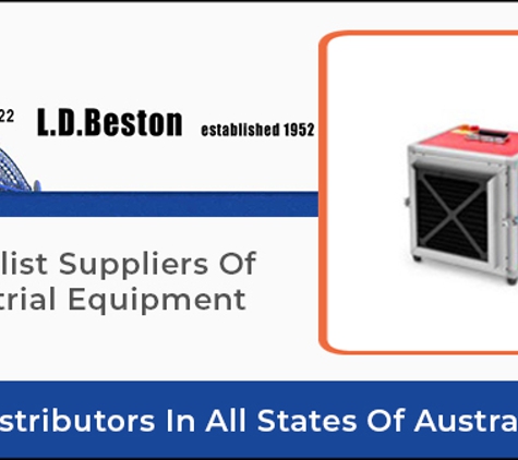 Beston L D (Aust) Pty Ltd - Rosebery, NSW. Distributors In All States Of Australia