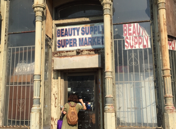 Beauty Supply Supermarket - Boston, MA. On corner of Washington and Mass Ave