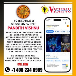 Indian astrologer vishnu - Mountain View, CA