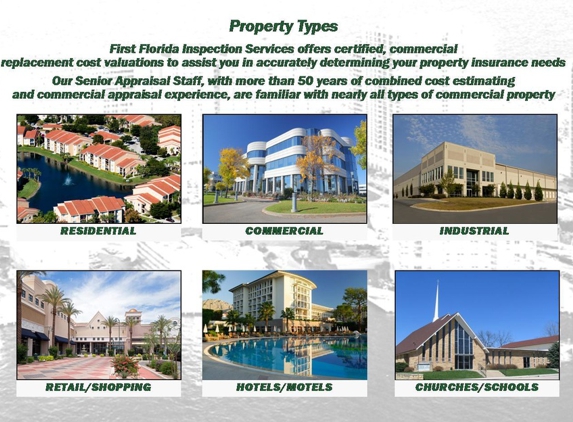 First Florida Appraisals - West Palm Beach, FL. property types