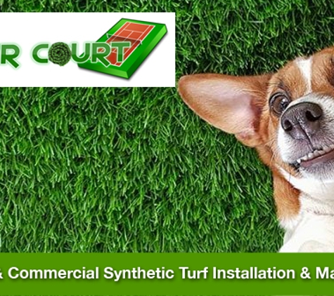Power Court - Port Macquarie, NSW. Domestic & Commercial Synthetic Turf Installation & Maintenance