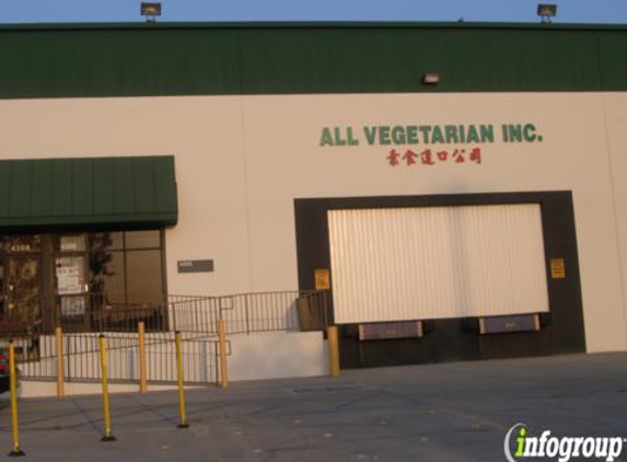 All Vegetarian Inc - El Monte, CA