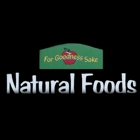 For Goodness Sake natural food