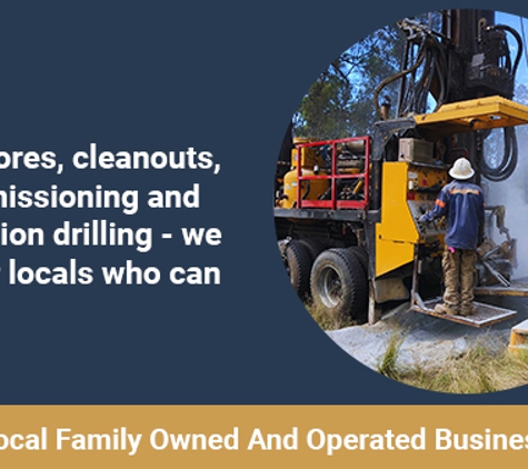 Local Drilling Services. Local Family Owned And Operated Business