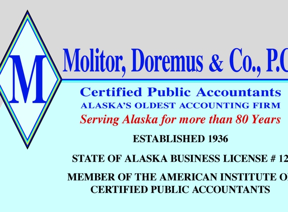 Molitor Doremus & Company PC CPA's - Anchorage, AK