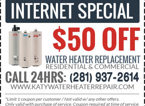 Katy Water Heater Repair - Katy, TX