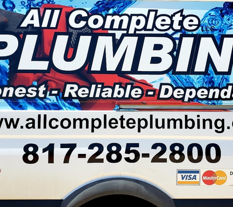 All Complete Plumbing LLC - Hurst, TX