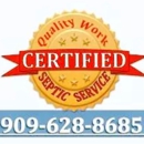 Certified Septic Service - Septic Tank & System Cleaning