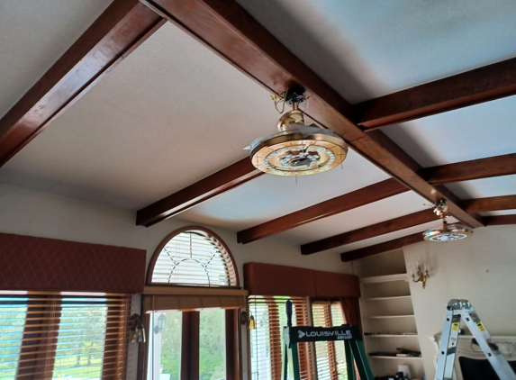 Faceco Handy I - Jackson, MS. Retractable ceiling fans installation  2