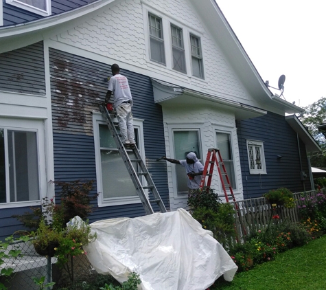 Red Brush Painting - Topeka, KS