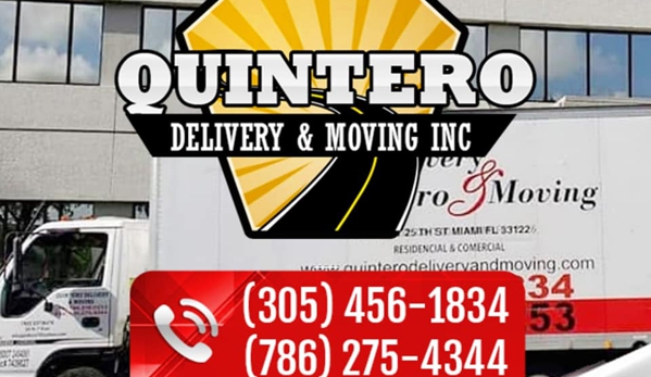 Quintero Delivery & Moving Inc. - Miami, FL