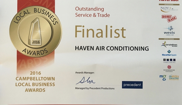 Haven Air Conditioning - Campbelltown, NSW