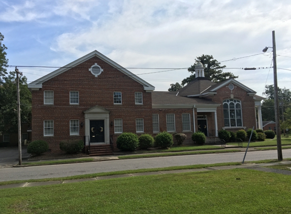 Enfield Baptist Church - Enfield, NC. View from W. Burnette Avenue