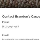 Brandon's Carpet Cleaning Machine