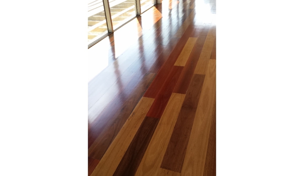 Art Is In Floors - Soldiers Hill, VIC. Spotted Gum