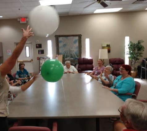 The Perfect Place Adult Day Services - Sun Lakes, AZ. Everyone loves Balloon volleyball