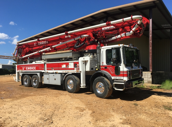 1st Choice Concrete Pumping Service - Downsville, LA