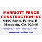 Marriott Fence Construction Inc