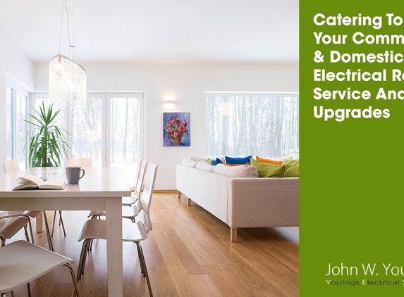 John W Youings & Co PTY LTD Electrical Contractors - Keilor Downs, VIC. Catering To All Your Commercial & Domestic Electrical Repairs Service And Upgrades
