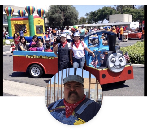 Party Time Train Trackless Train Rental & Entertainment - Whittier, CA