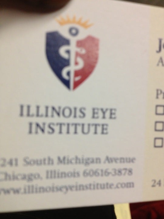 Illinois Eye Institute 3241 S Michigan Ave, Chicago, IL 60616