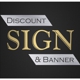 Discount Sign & Banner