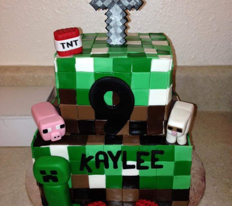 Delectable Delights - South Daytona, FL. Minecraft cake