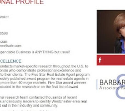 Barbara Bodnar, Associate Real Estate Broker - Yorktown Heights, NY