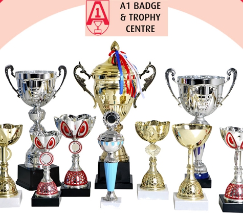 A1 Badge & Trophy Centre. Fast Turnaround Times