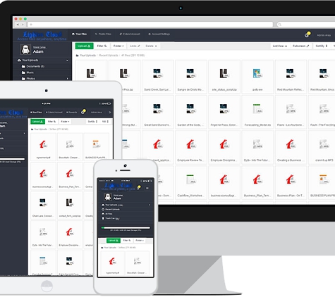 Lighten Cloud File Hosting