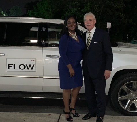 Valerie Benton Smith -  Bill Black Chevrolet Cadillac - Greensboro, NC. George Fraser and Valerie Benton Smith pictured at Triad Minority and Women's Business Expo! Flow Cadillac is a Sponsor!