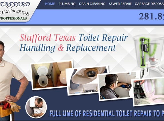 Toilet Repair Stafford TX - Stafford, TX