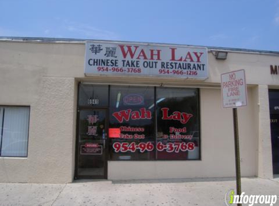 Wah Lay Chinese Take-Out - Miramar, FL