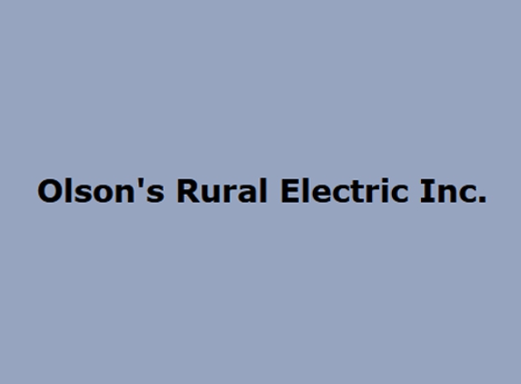 Olson's Rural Electric Inc. - Clintonville, WI