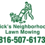 Rick's Neighborhood Lawn Mowing
