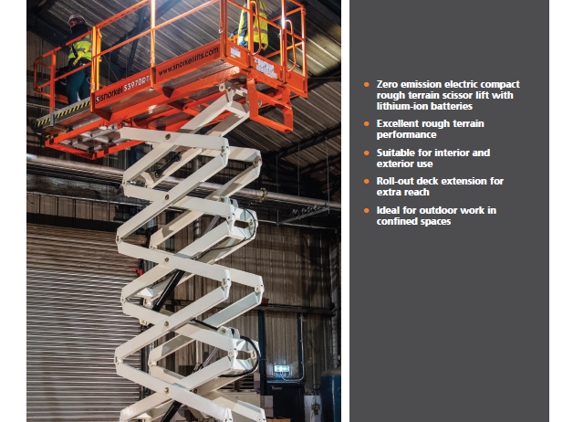 Gericke Logistics - Naracoorte, SA. Scissor Lifts Electric Compact, Rough Terrain