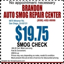 Brandon Auto Smog Repair Center - Emissions Inspection Stations
