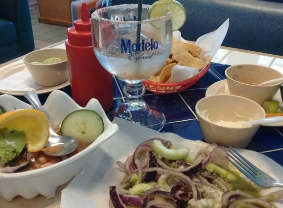 Mariscos Colima-Seafood - North Hollywood, CA. Aguachile and cockel de camaron