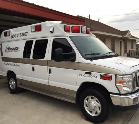 Bronze Star Ambulance - Laredo, TX. BronzeStar stationed also in Zapata, Texas