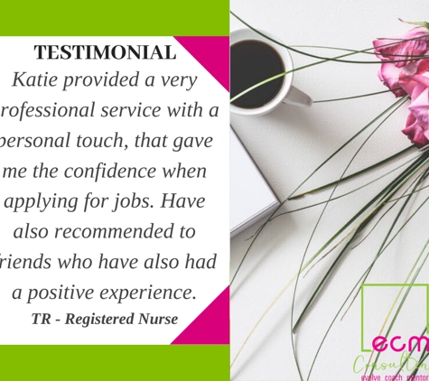 ECM Consulting - East Toowoomba, QLD. Katie can work with students to upper management in all industries