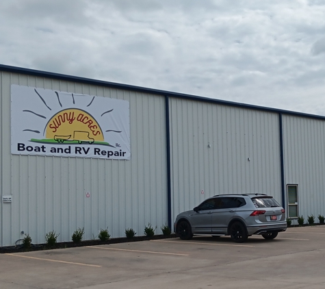 Sunny Acres Boat and RV Repair - Tulsa, OK. Frontage of Sunny Acres Boat and RV Repair