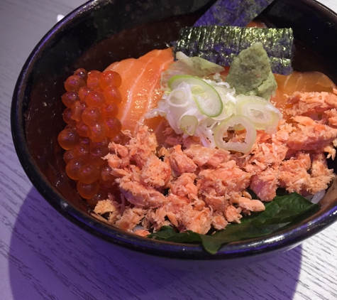 The Tsujita - Glendale, CA. Salmon bowl