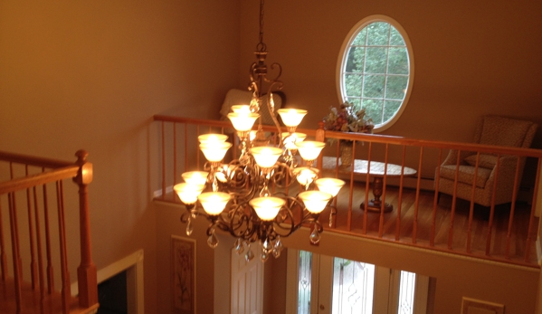 Janco Electric - Manalapan, NJ. CHANDELIER WITH LIFT KIT