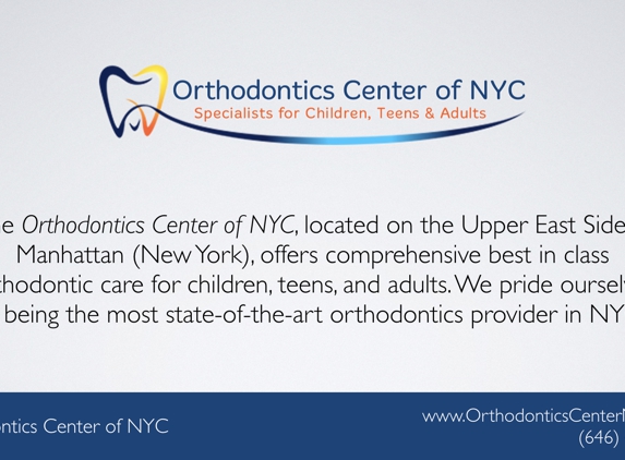 Orthodontics Center of NYC - New York, NY